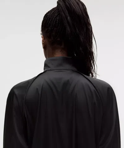 Lululemon Stretch-satin Flocked Training Jacket