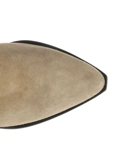 Isabel Marant Denvee Pointed-toe Knee-length Boots In Brown