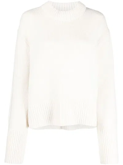 Lisa Yang 'sony' Turtleneck Sweater In White