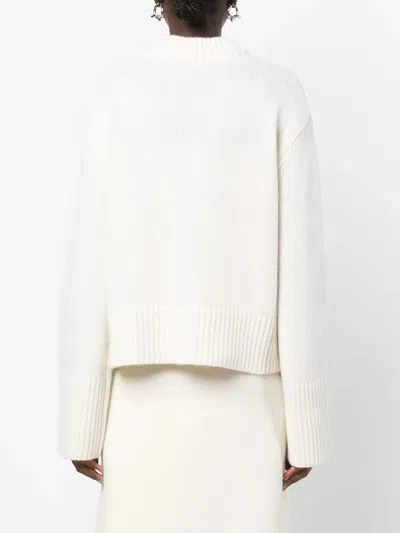 Lisa Yang 'sony' Turtleneck Sweater In White
