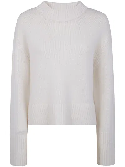 Lisa Yang 'sony' Turtleneck Sweater In White