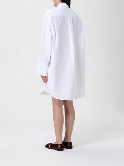 Loewe Dress Woman White In White