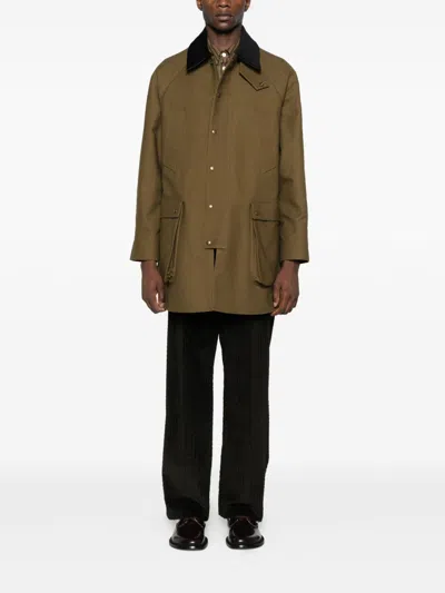 Loewe Men Cotton Trapeze Jacket In Multi