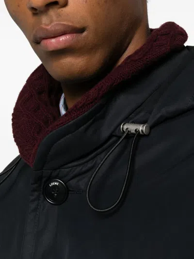 Loewe Padded Jacket In Technical Cotton In Multi