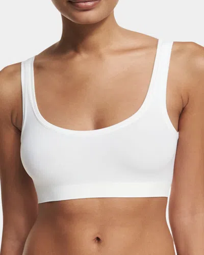 Hanro Touch Feeling Stretch-jersey Soft-cup Bra In White