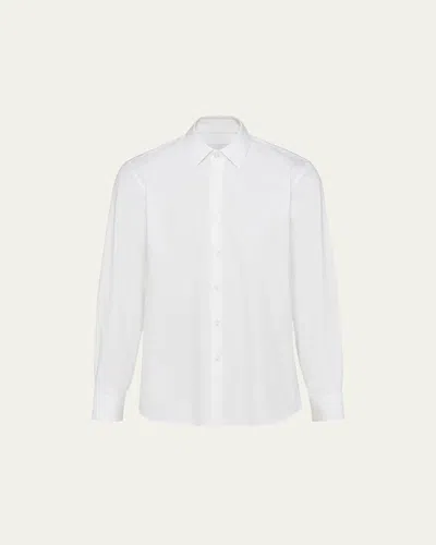Prada Classic Long-sleeved Shirt In Multi