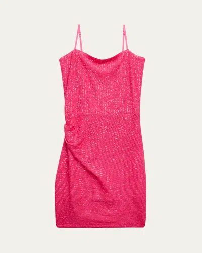 Katiej Nyc Girl's Maddy Dress In Pink