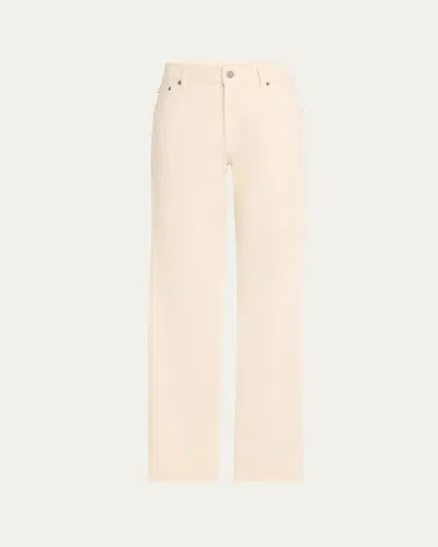 Ralph Lauren Men's Sherrington 5-pocket Twill Pants In Neutral