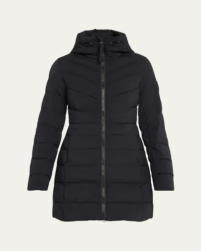 Canada Goose Clair Coat Black Label In Black