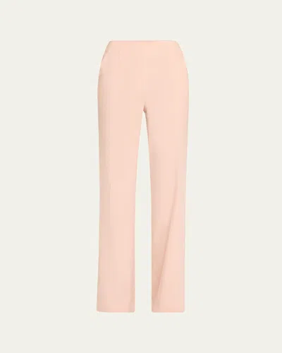 Veronica Beard Komi Linen Pants In Pink