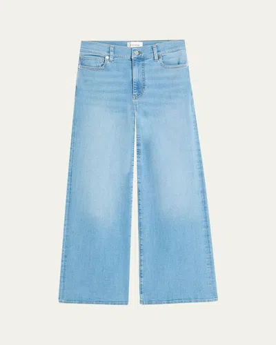 Frame Le Slim Palazzo Jeans In Blue