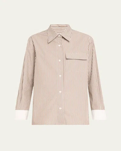 We-ar4 The Haze Shirt In Brown