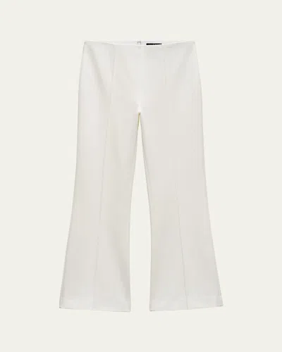Rag & Bone Irina Kick-flare Ponte Pants In White