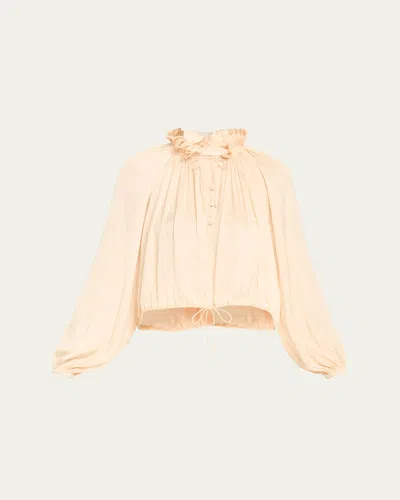 Ulla Johnson Laurette Long-sleeve Blouse
