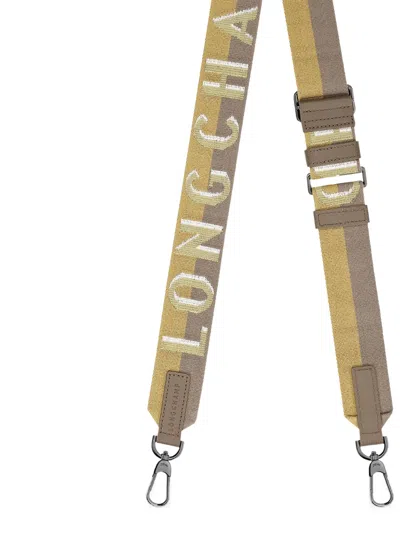 Longchamp Shadow Adjustable Canvas Shoulder Strap In Multi