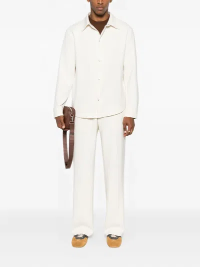 Sandro Button-fastening Shirt In Neutral