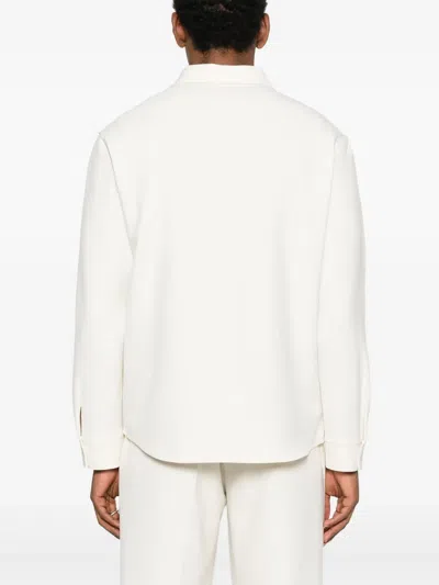 Sandro Button-fastening Shirt In Neutral