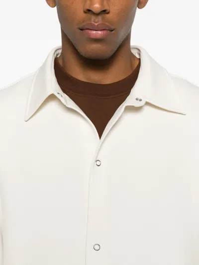 Sandro Button-fastening Shirt In Neutral