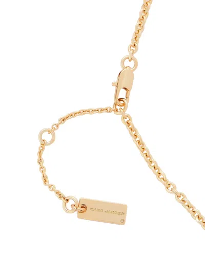 Marc Jacobs Pony-charm Necklace In Gold