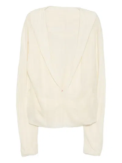 Ma+ Long-sleeved Hoodie In Neutral