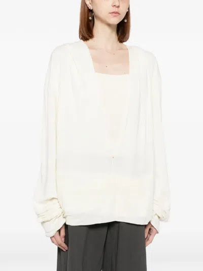 Ma+ Long-sleeved Hoodie In Neutral