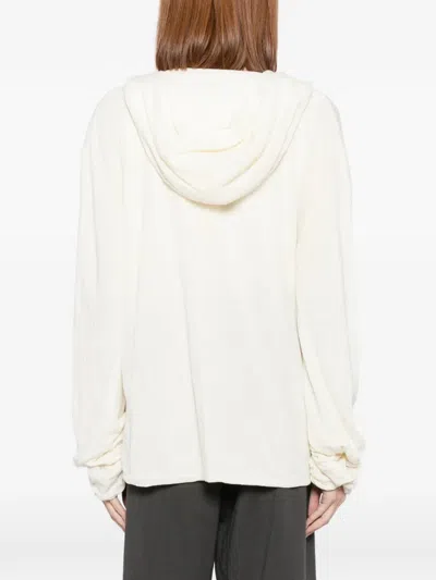 Ma+ Long-sleeved Hoodie In Neutral