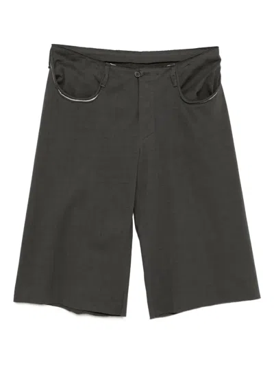 Ma+ Wide-leg Shorts In Black