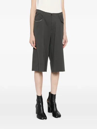 Ma+ Wide-leg Shorts In Black