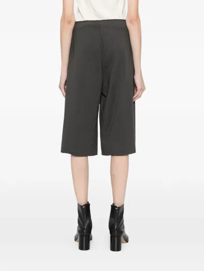 Ma+ Wide-leg Shorts In Black