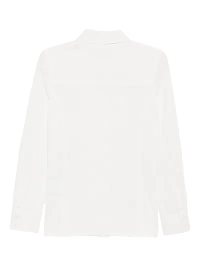 Low Classic Crumpled Shirt In White