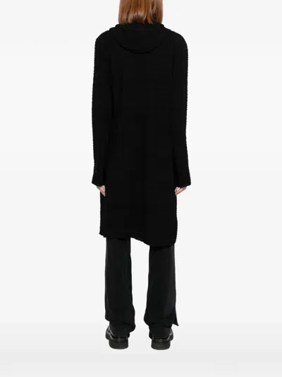 Ma+ Long-sleeved Hoodie In Black