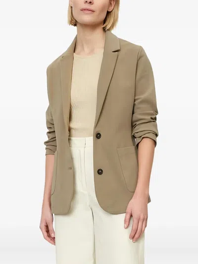 Marc O'polo Tailored Blazer In Brown
