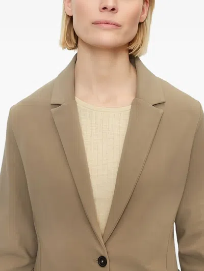 Marc O'polo Tailored Blazer In Brown