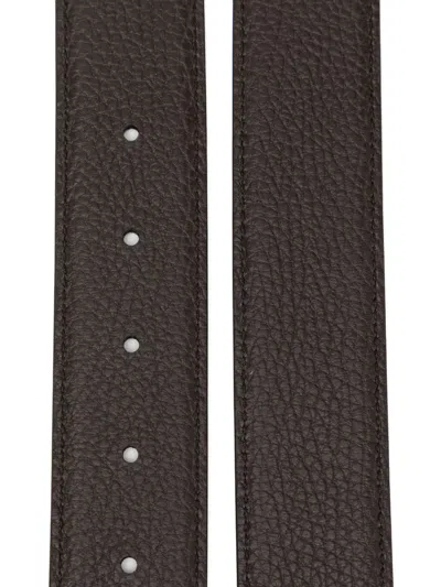 Ferragamo Reversible Leather Belt In Multi