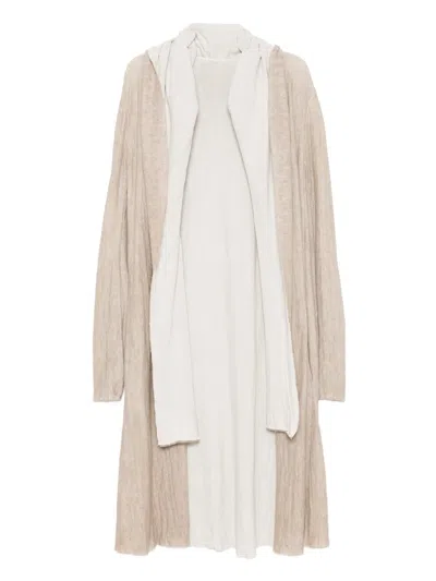 Ma+ Asymmetric Coat In Brown