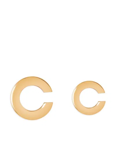 Ostras Collection Double Ear Cuff In Gold