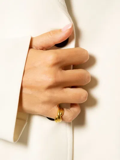 Ostras Collection Hala Ring In Gold