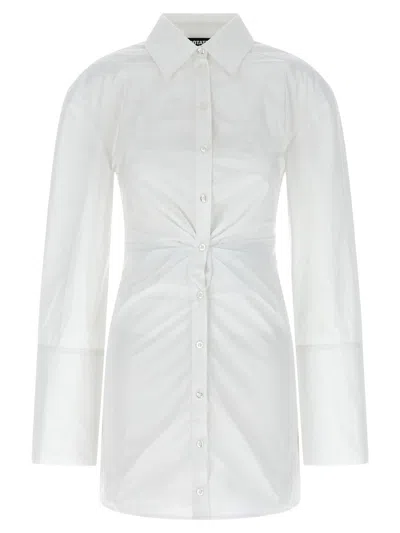 Rotate Birger Christensen Shirt Dress In White