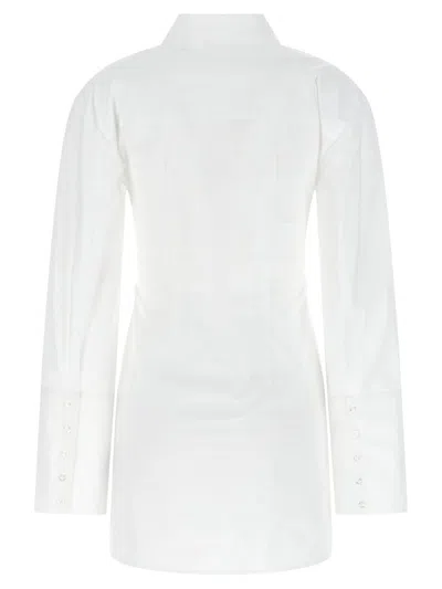 Rotate Birger Christensen Shirt Dress In White