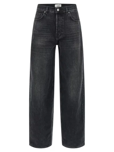 Haikure Bethany Straight Jeans Belt Loops In Black