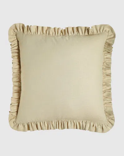 Sherry Kline Home European Monterey Solid-color Sham In Brown