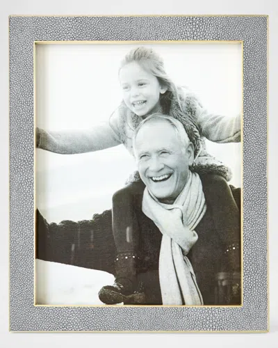 Aerin Classic Faux Shagreen Frame, 8" X 10" In Multi