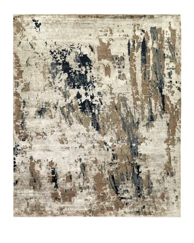 Josie Natori Ursula Hand Knotted Rug, 8' X 10' In Green