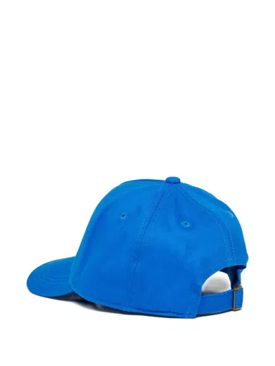 Marni Baseball Cap With Logo In Blue