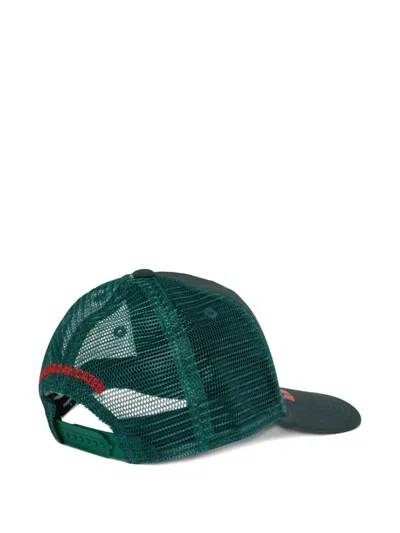 Dsquared2 Appliqué Mesh Cap In Green