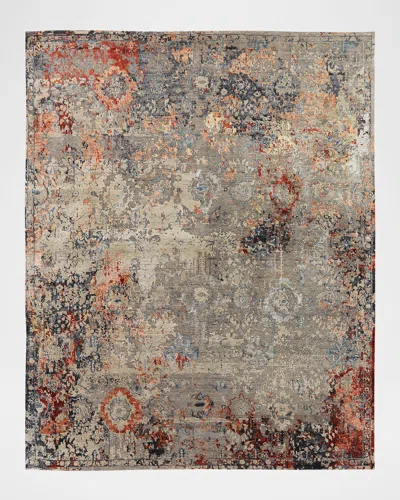 Haven & Loom Jenzyn Hand-knotted Rug, 6' X 9' In Gray