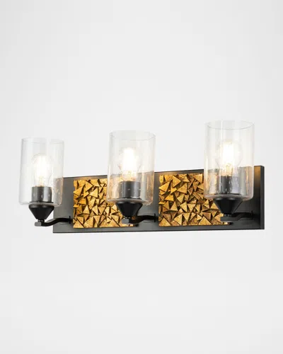 Lucas + Mckearn Bocage 3-light Bath Vanity Light In Multi