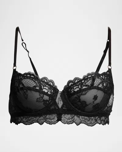 Lise Charmel Sublime En Dentelle Lace Demi Bra In Black