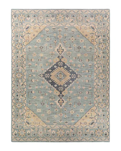 Surya Rugs Devin Hand-knotted Rug, 6' X 9' In Green