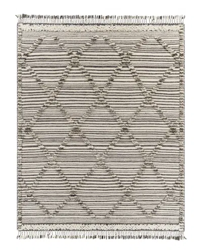 Surya Rugs Alissa Charcoal Hand-knotted Rug, 5' X 8'